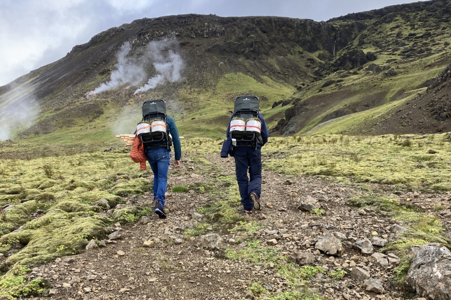Iceland field work