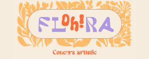 Logo for "FLORA" with floral design.