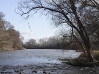 Confluència del riu Ebre i el riu Iregua a Logronyo