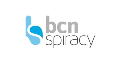 Logo  "bcn spiracy" 
