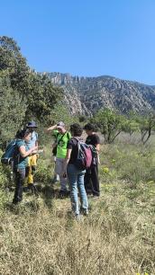 Docents de la província de Barcelona a la formació de camp a Collbató. Imatge: Laura Force