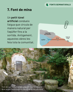 Font de mina.