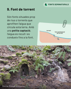 Font de torrent.