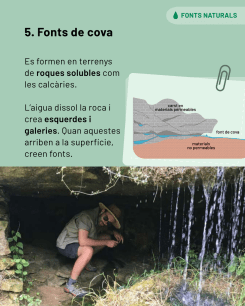 Fonts de cova.