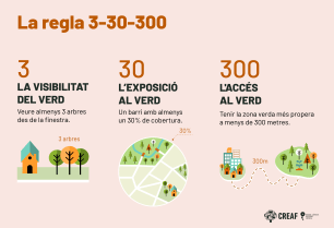 La regla 3-30-300. Disseny: Alba Mas